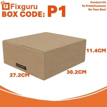 Kotak Karton Sederhana (A Flute RSC Box) P1