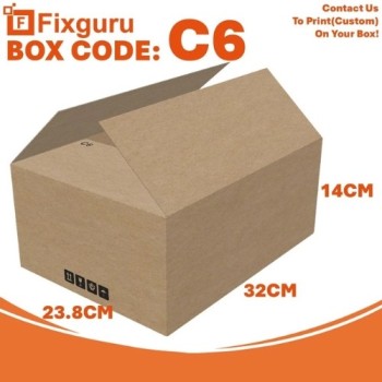 Kotak Karton Sederhana (A Flute RSC Box) C6
