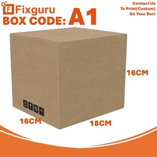Kotak Karton Sederhana (A Flute RSC Box) A1
