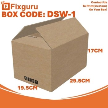 Kotak Karton Sederhana (A Flute RSC Box) DSW-1