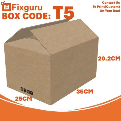 Kotak Karton Sederhana (A Flute RSC Box) T5