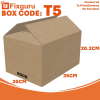 Kotak Karton Sederhana (A Flute RSC Box) T5