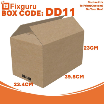 Kotak Karton Sederhana (A Flute RSC Box) DD11