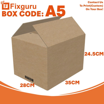 Kotak Karton Sederhana (A Flute RSC Box) A5